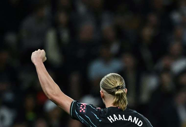 Haaland conquista Brentford, fin de la racha del "imbatible" Crystal Palace