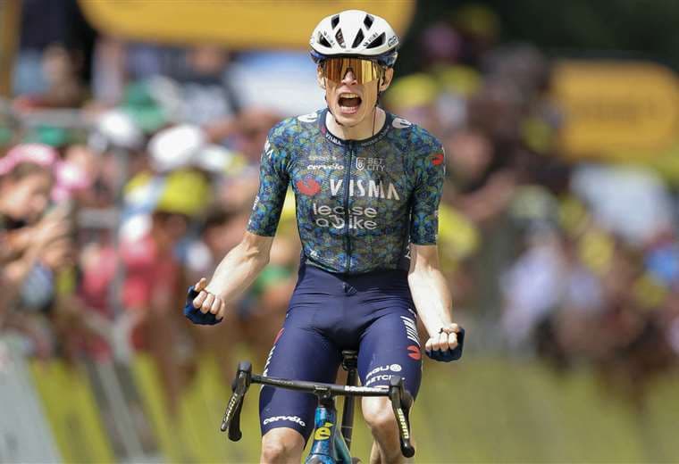 Vingegaard asesta un golpe sobre la mesa en primera llegada en alto de la Vuelta