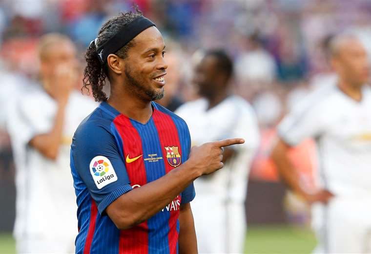 Ronaldinho es la cara del Barça Legends que se presentará en el país