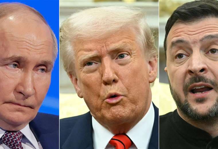 Trump afirma que volvió a hablar con Putin después de reunirse con Zelenski y europeos