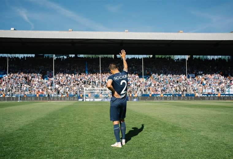 Así fue la despedida de Cristian Gamboa del Bochum