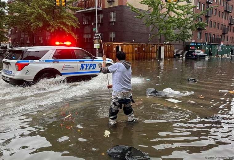 Alerta por inundaciones en gran parte del noreste de EE. UU.