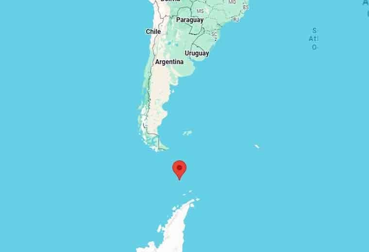 Terremoto de 7,6 de magnitud en la Antártida chilena