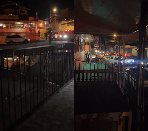 Hombre es asesinado a balazos dentro de restaurante en el centro de Limón
