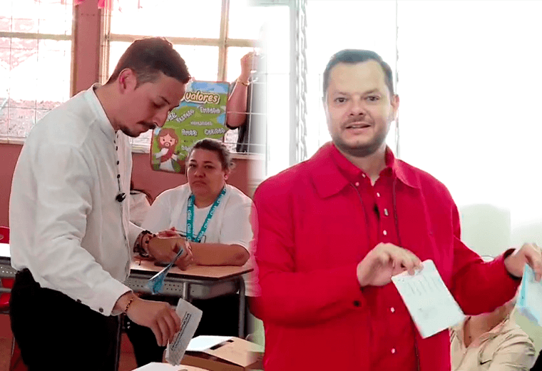 Ariel Robles, Juan Carlos Hidalgo y Eli Feinzaig ya votaron