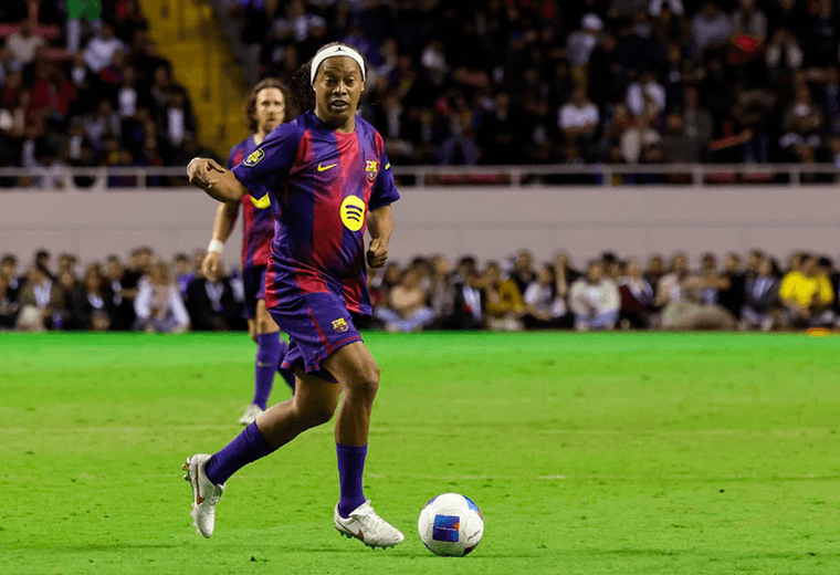 Este es el mensaje que publicó Ronaldinho a horas de estar en Costa Rica