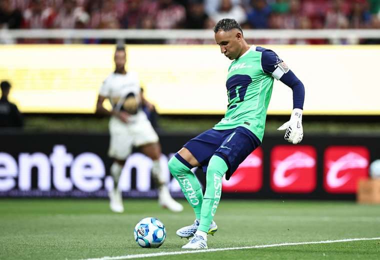 Keylor Navas y Pumas empatan en su visita al América en un partidazo
