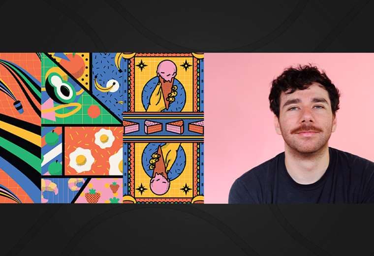 Ilustrador nacional Pedro Cordero diseñó coloridas y divertidas bandas