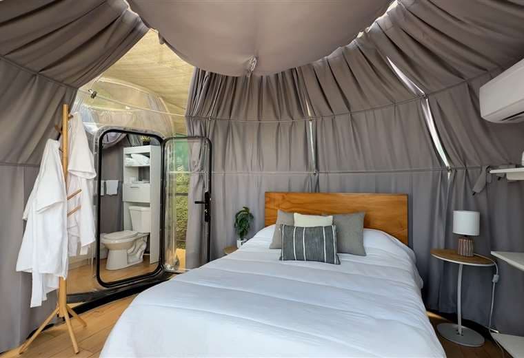 El rincón de "glamping" en Turrialba donde la montaña y el lago parecen abrazarse