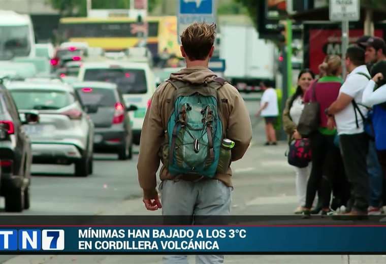 Volcanes Irazú y Turrialba registran temperaturas mínimas de 3 grados