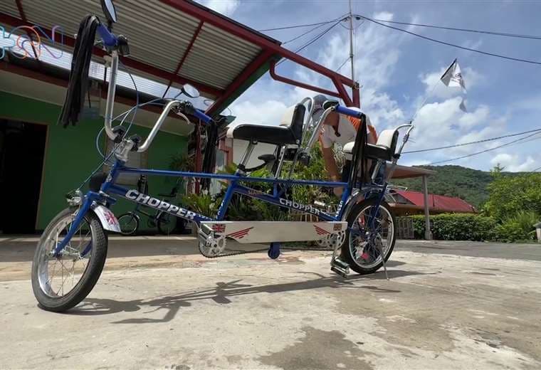 De niño soñaba con tener una bici "Chopper", hoy tiene un ejército de ellas