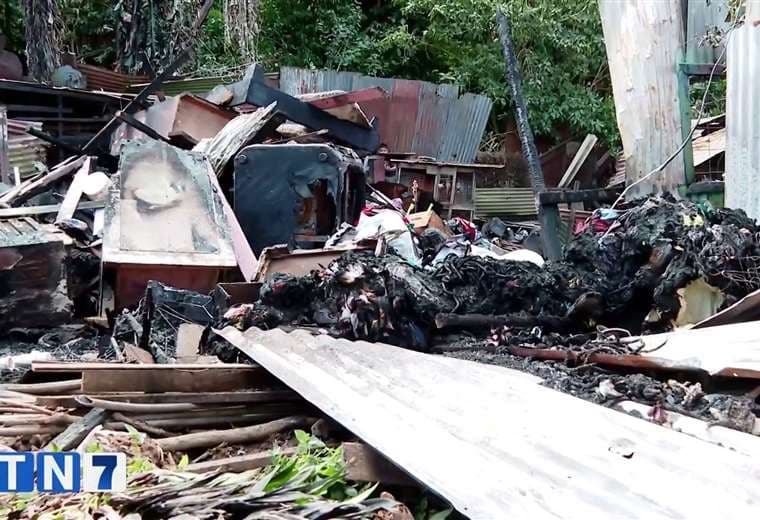 “Solo quedaron con la ropa puesta”: familias devastadas tras incendio en Purral