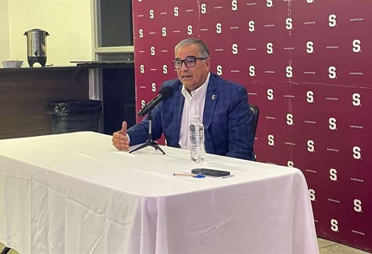 Roberto Artavia, nuevo presidente del Saprissa/Crédito: Miguel Carlderón