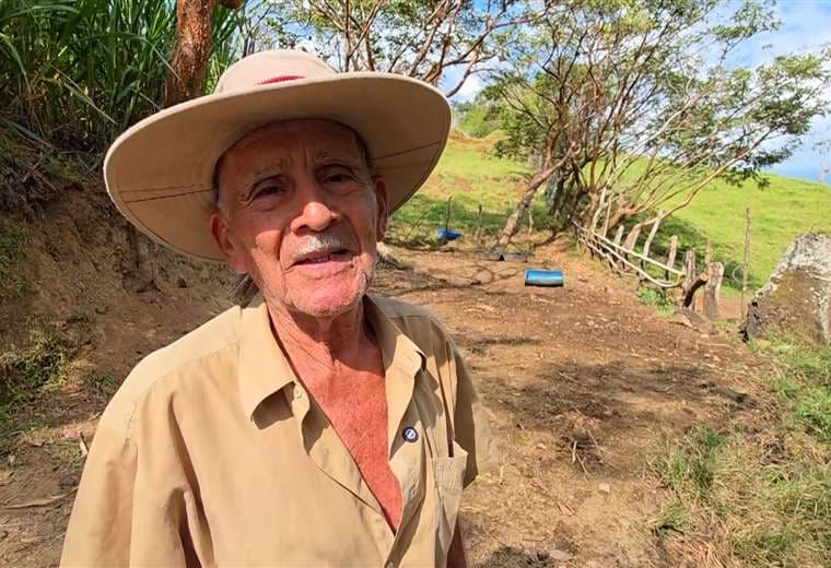 Célimo Chaves demuestra, a los 86 años, que el campo también enseña a envejecer