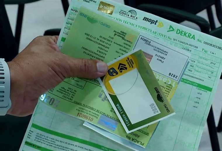 INS reporta 200 solicitudes diarias de duplicados de marchamo 2026