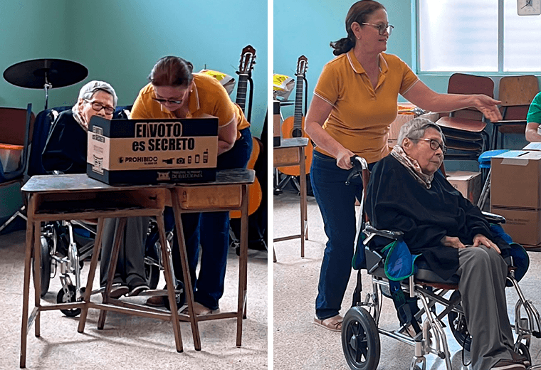 Voto centenario en Ciudad Colón: “Pido al nuevo Presidente que recuerde a los pobres”