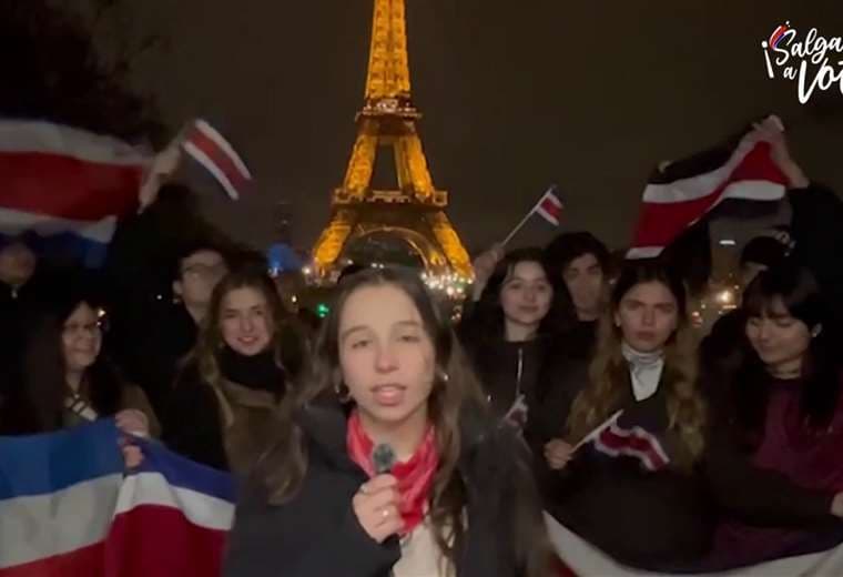 Costarricenses también viven la fiesta electoral en Francia