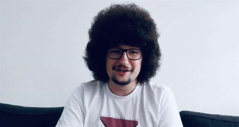 Frank Ilett, aficionado del Manchester United/Captura de Youtube