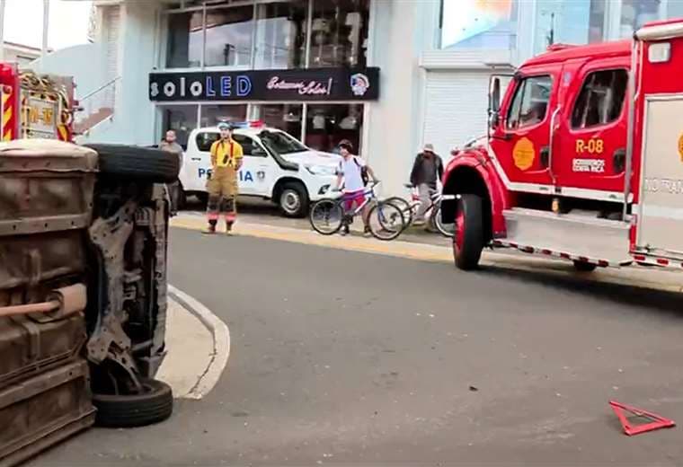 OIJ confirma que persecución en Escazú terminó en choque donde embarazada resultó herida