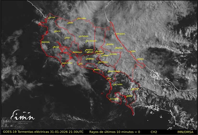 Autoridades reportan ráfagas de 100 km/h en el país: ya se registran 51 incidentes