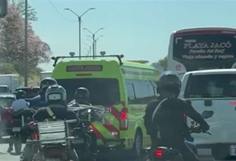 Hospital de Niños denuncia bloqueo de ambulancia que trasladaba a bebé de 3 años en estado crítico