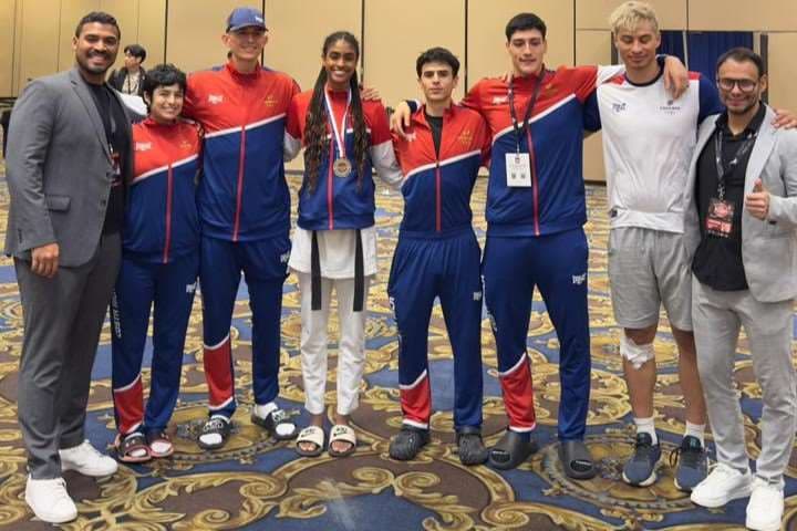Costa Rica en el US Open de Taekwondo/Cortesía CON