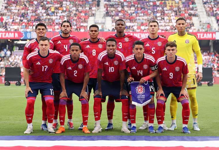 Inglaterra vs. Costa Rica. AFP