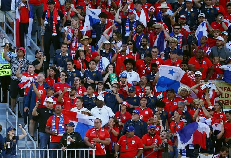 Afición panameña en el Mundial 2026/AFP
