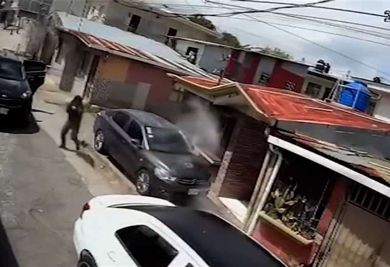 OIJ captura a sospechoso de asesinato grabado por cámaras de seguridad en Cartago